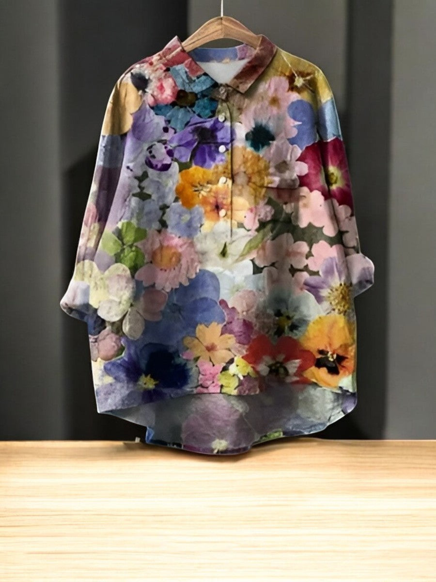 Sereno™ | Moderiktig Vintage Blus