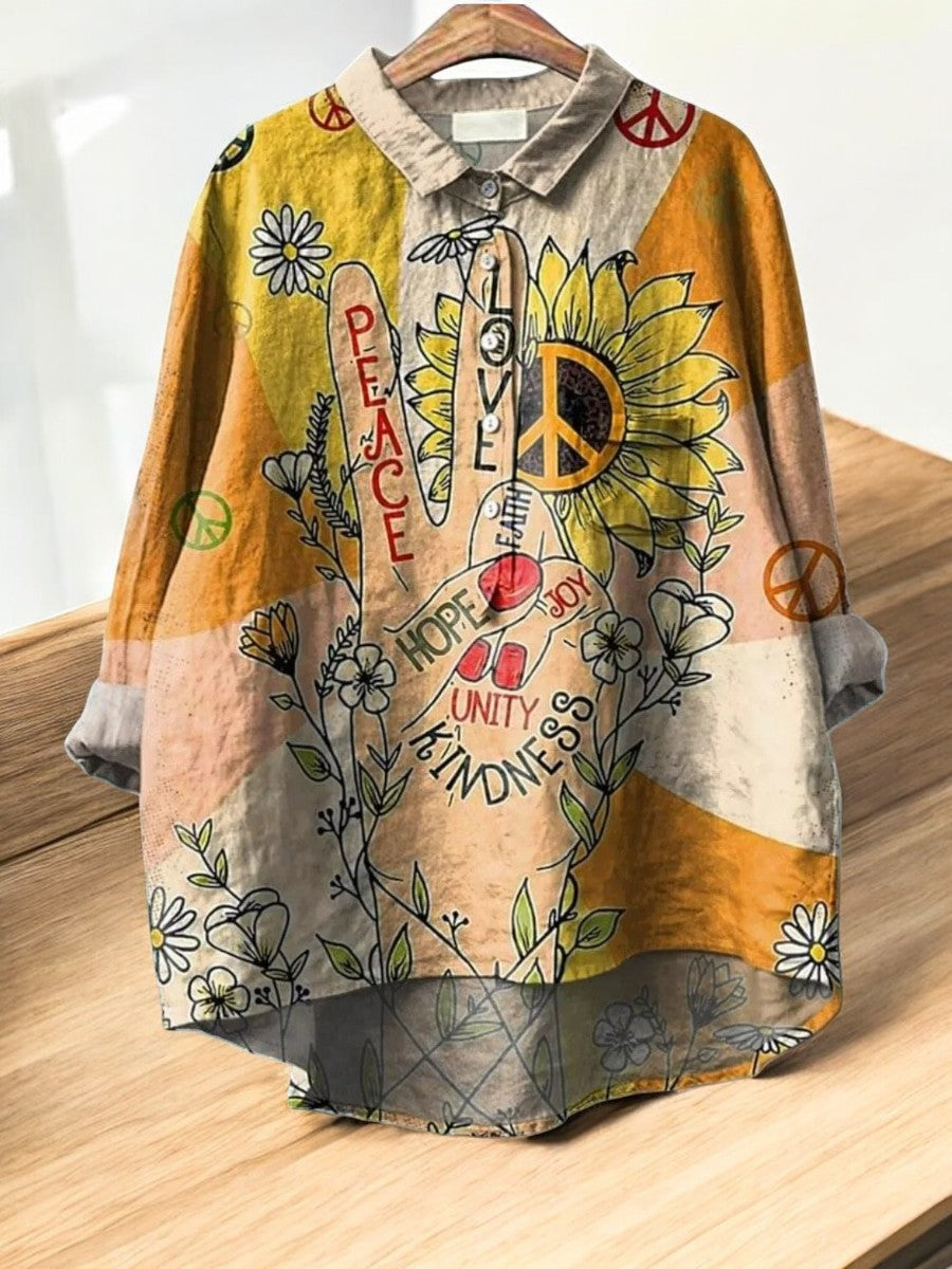 Sereno™ | Moderiktig Vintage Blus