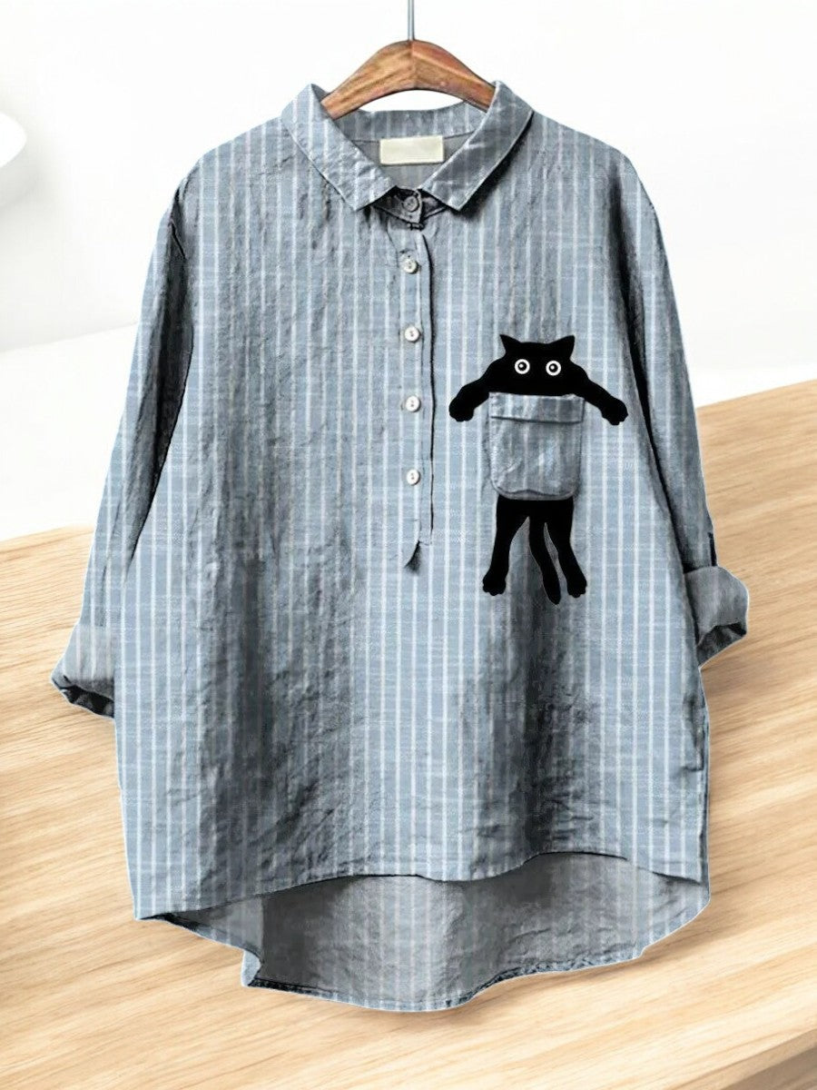 Sereno™ | Moderiktig Vintage Blus