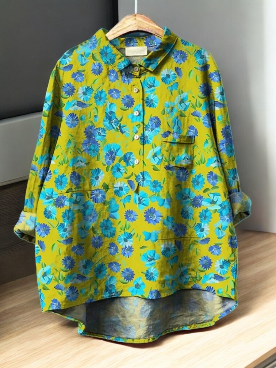 Sereno™ | Moderiktig Vintage Blus