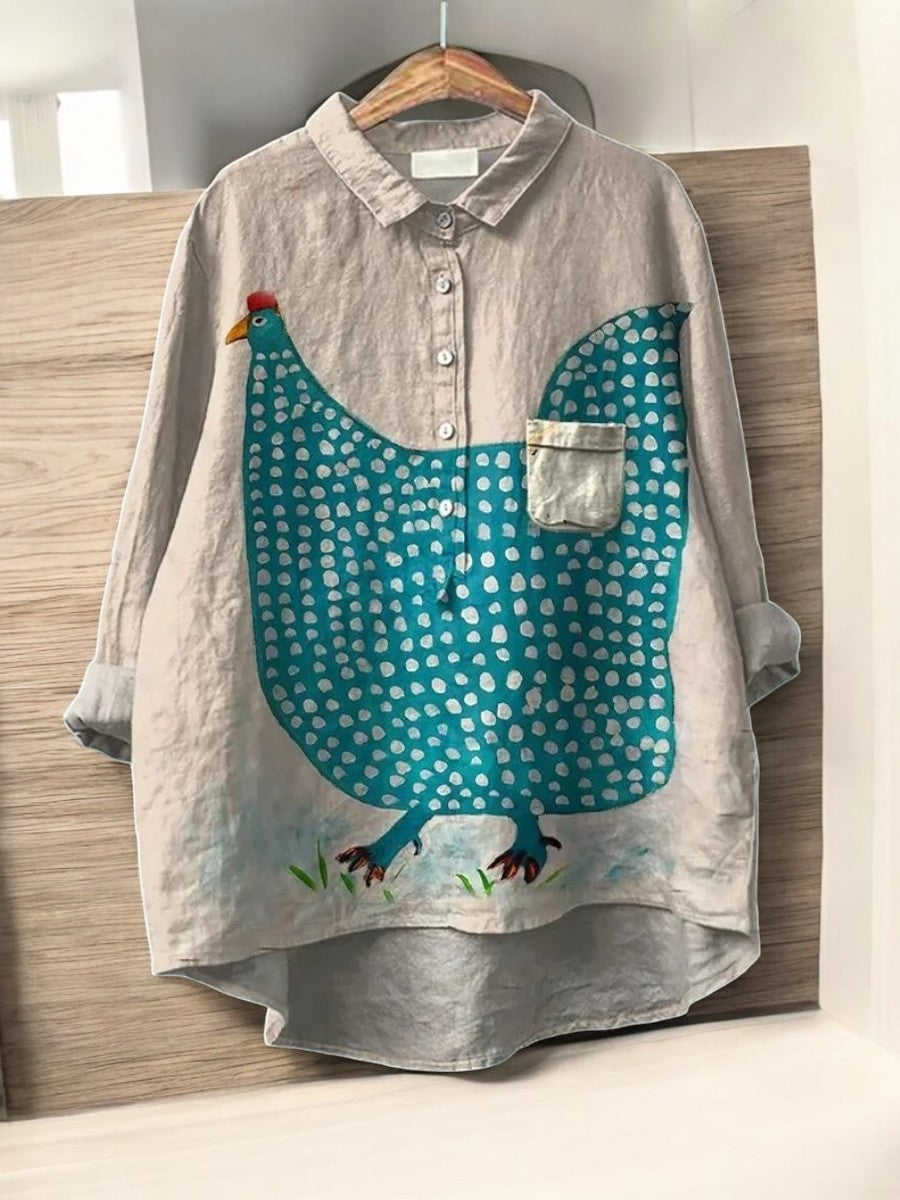 Sereno™ | Moderiktig Vintage Blus